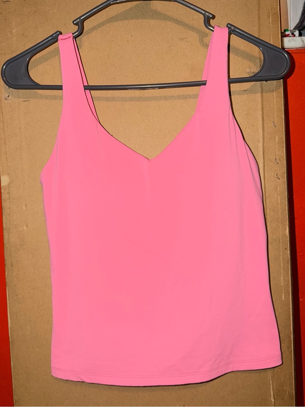 Offline/Aerie Hot Pink V-Neck Workout Tank Top
